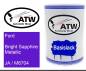 Preview: Ford, Bright Sapphire Metallic, JA / M6704: 500ml Lackdose, von ATW Autoteile West.